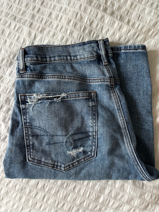 American Eagle Outfitters Pants - Distressed Bermuda Jean Shorts